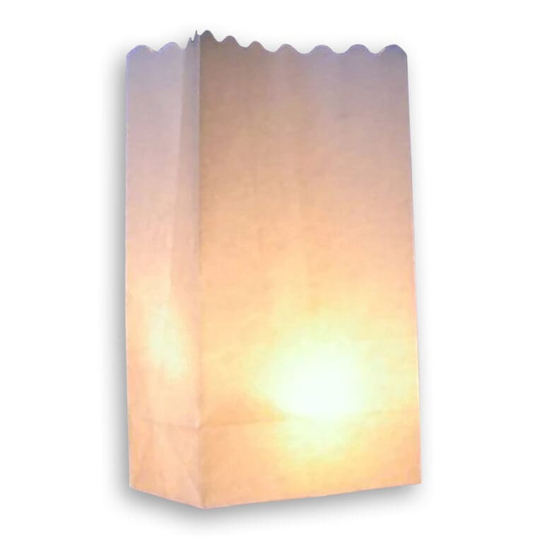 Paper Bag Tealight Holder