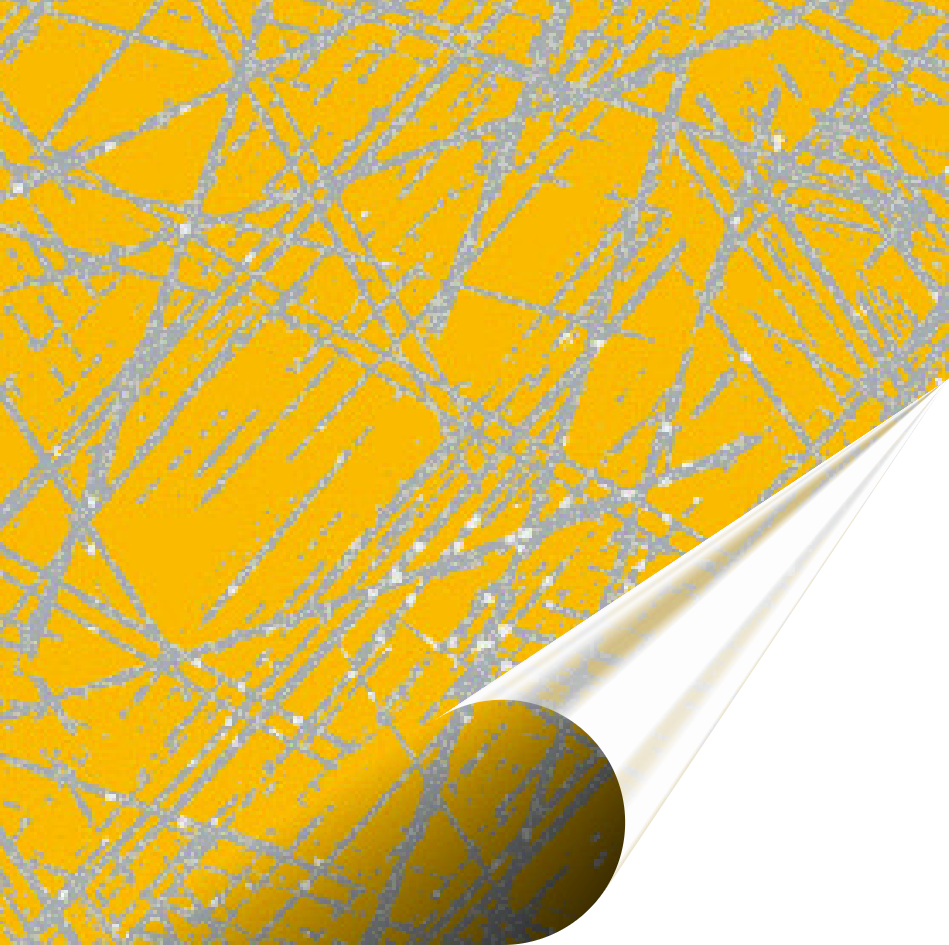 Reflectra Stitchfoil Scratch Yellow And Silver 320x480mm The Magic Touch