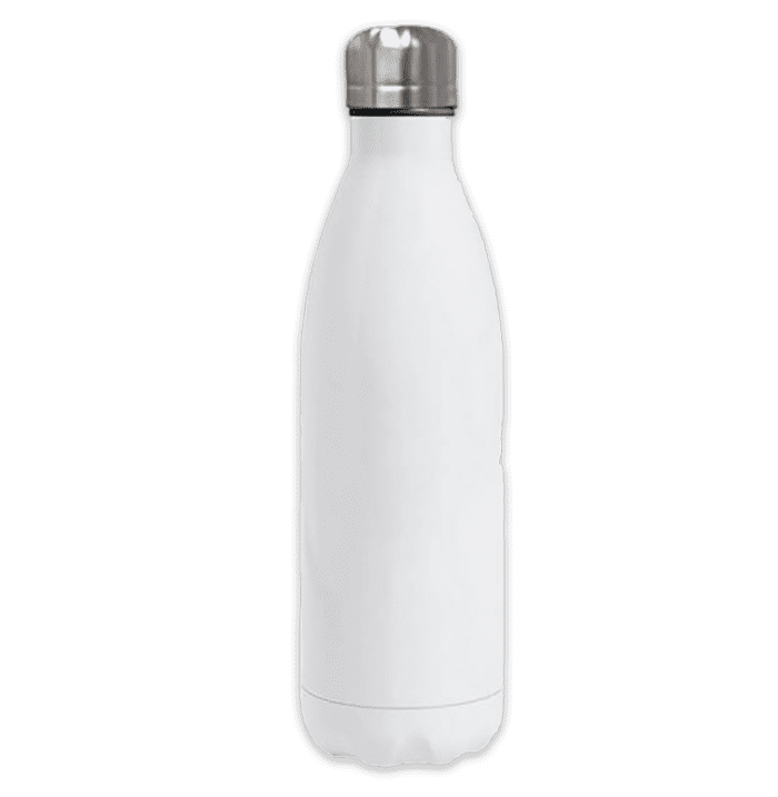 Sublimation Gloss Vacuum Bottle Stainless Steel White 500ml