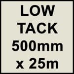 Poli-Tack 853 Low Tack 500mm x 25m